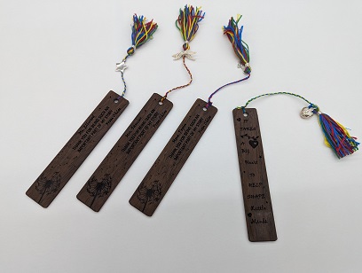 Hardwood Book Mark