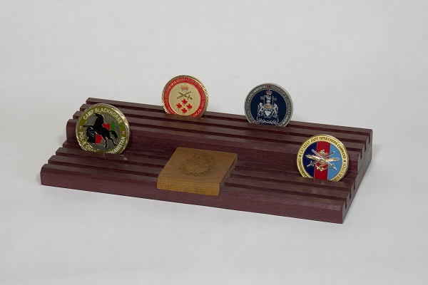 Thumbnail of Two-Level Challenge Coin Holder