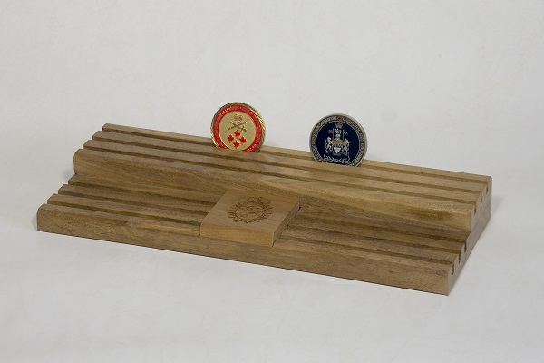 Thumbnail of Two-Level Challenge Coin Holder