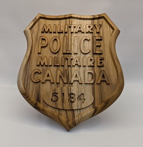 Military Police Badge Plaque
